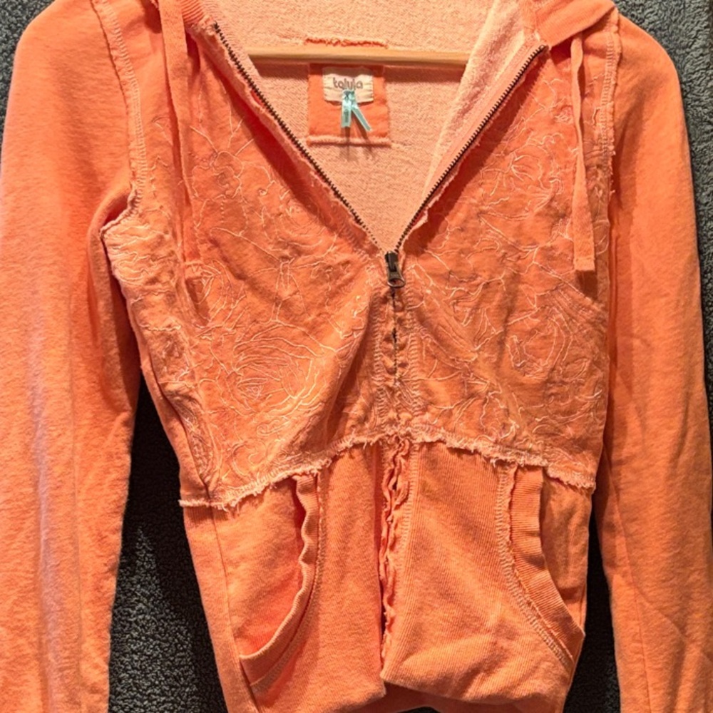 Talula  Orange Knit Top